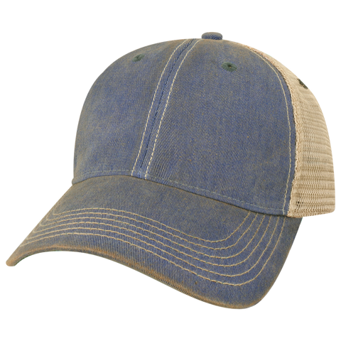View large product image 1 of 5. Front angled view of Legacy Old Favorite Trucker Hat
