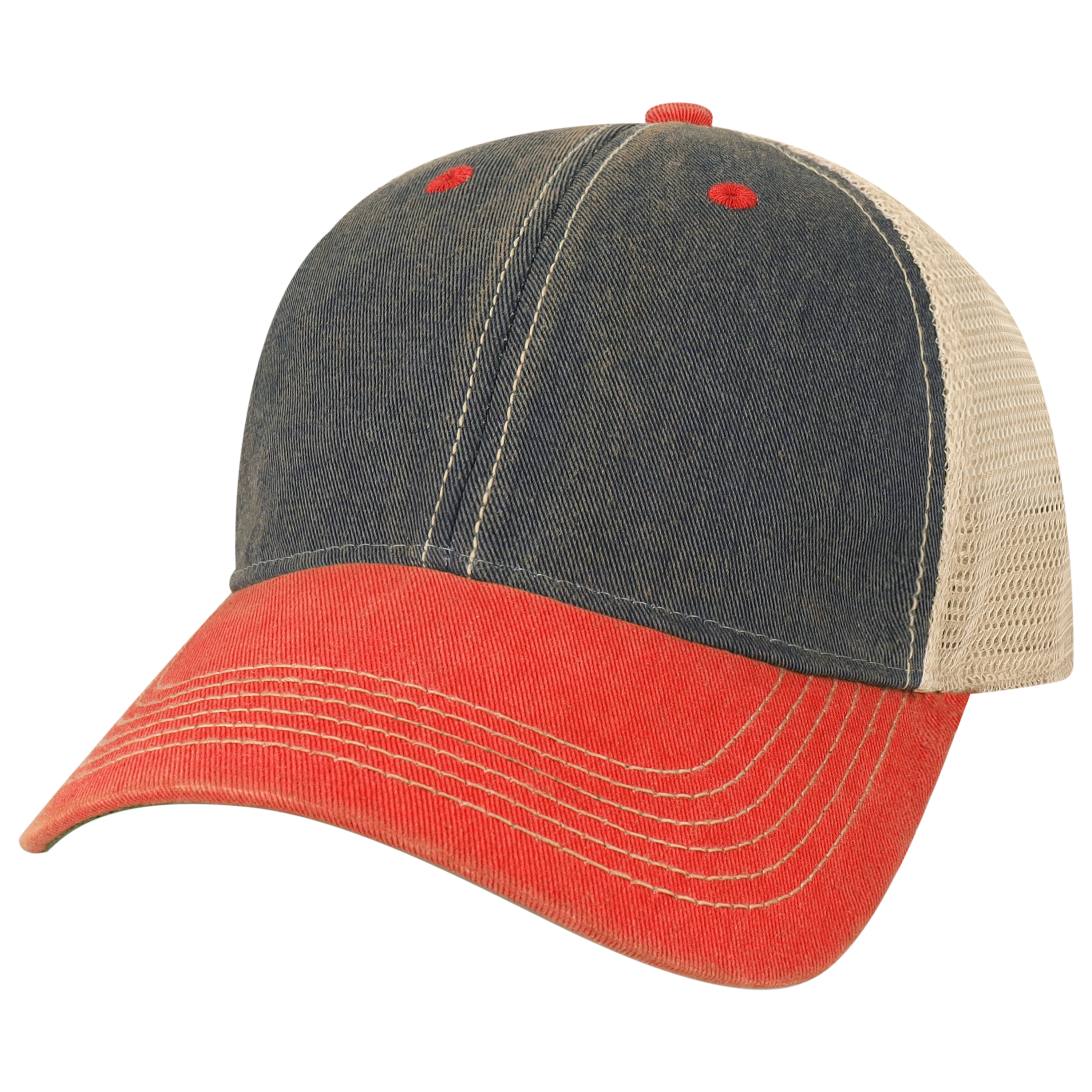 rajabrooke×WISM / Kerja Hat 2(OliveGray) BLANKOFWNavyScarletTrucker_Nav