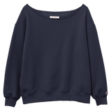 RVF425 Reverse Fleece Tiffany Off Shoulder