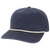 SKULLY-Navy Brushed Cotton/Ivory Rope-ADJ