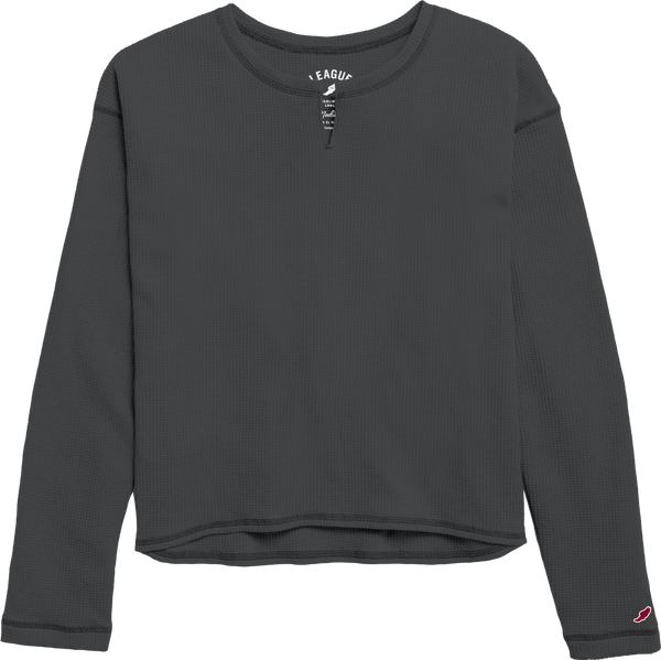 【HI FI FNK】Front Waffled Longsleeve BLANKWA100_TrueGraphite_133041