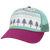 Y5PTKR-CY45 TREELINES PURPLE/TURQUOISE-ADJ