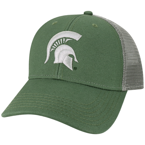 Michigan State Spartans Lo-Pro Snapback Adjustable Trucker Hat