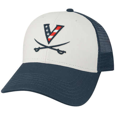 UVA Red, White, and Hoo Lo-Pro Snapback Hat