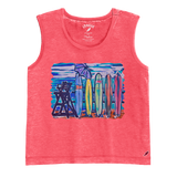 Surfboards By Abby Paffrath - Burnout Boxy Tank
