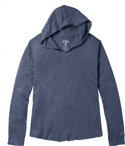 Women's slub hoodie hotsell