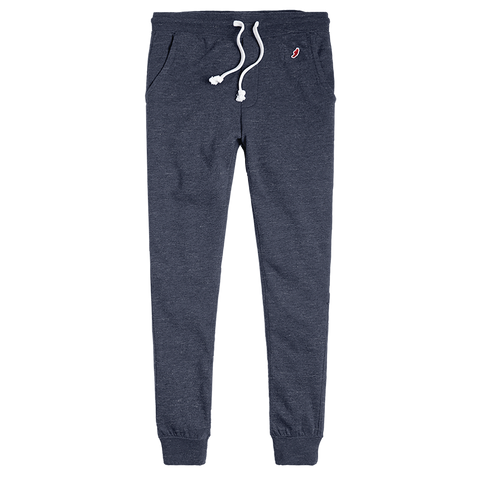 League Collegiate Outfitters University of Michigan Heather Gray Heritage  Jogger Sweatpants