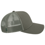 Air Force Falcons Dark Grey Mid-Pro Snapback Adjustable Trucker Hat