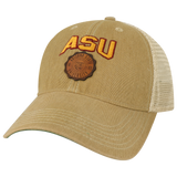 Arizona State Sun Devils College Vault OFA Khaki Old Favorite Adjustable Trucker Hat