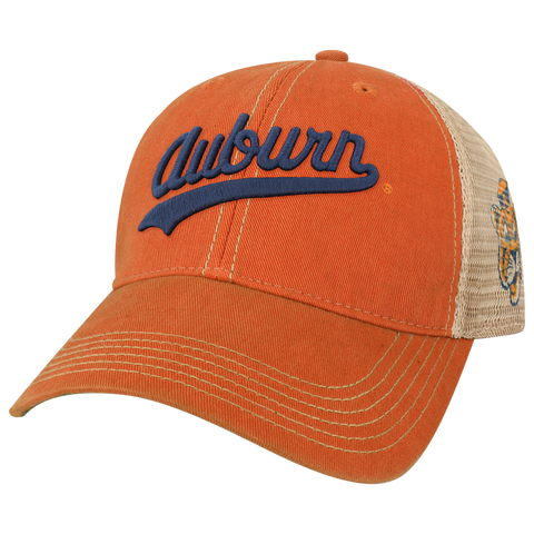 Auburn Tigers College Vault OFA Orange Old Favorite Adjustable Trucker Hat