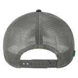 Auburn Tigers Navy/Dark Grey Youth Lo-Pro Structured Snapback Adjustable Trucker Hat
