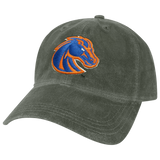 Boise State Broncos Charcoal Waxed Cotton Adjustable Hat