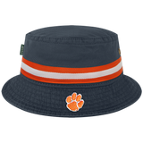 Clemson Tigers Navy Relaxed Twill Bucket Hat
