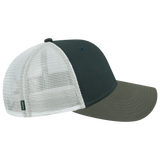 Clemson Tigers Navy/Dark Grey/Silver Mid-Pro Snapback Adjustable Trucker Hat