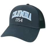 Columbia University Lions Navy Lo-Pro Snapback Adjustable Trucker Hat