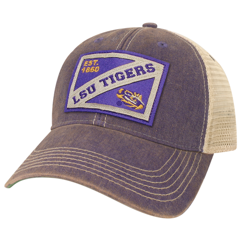 LSU Tigers OFA Purple Old Favorite Adjustable Trucker Hat