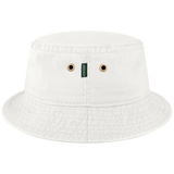 Michigan Wolverines White Relaxed Twill Bucket Hat