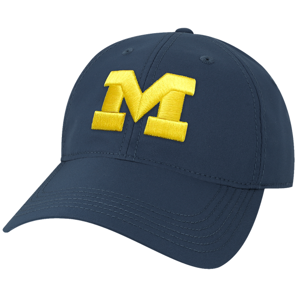 FAN FAVORITE Hat U of M UNIVERSITY MICHIGAN Cap Cotton Dark Gray Maize Gold Blue Michigan Wolverines NCAA Fan Cap, Hats for sale | eBay main image 3