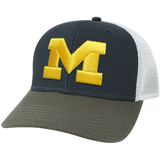 Michigan Wolverines Mid-Pro Snapback Adjustable Trucker Hat