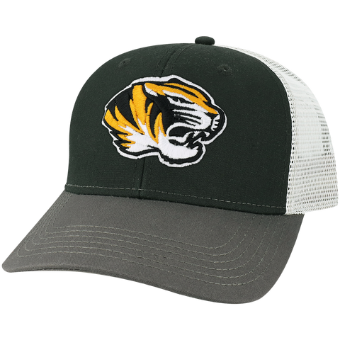 Missouri Tigers Mid-Pro Snapback Adjustable Trucker Hat