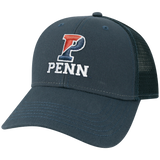 Penn Navy Lo-Pro Snapback Adjustable Trucker Hat