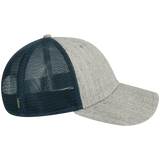 Penn Heather Grey/Navy Lo-Pro Snapback Adjustable Trucker Hat