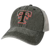 Texas Tech Red Raiders College Vault Black/Grey Dashboard Adjustable Trucker Hat