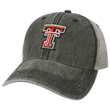 Texas Tech Red Raiders Black/Grey Dashboard Trucker Hat