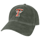 Texas Tech Red Raiders Charcoal Waxed Cotton Adjustable Hat