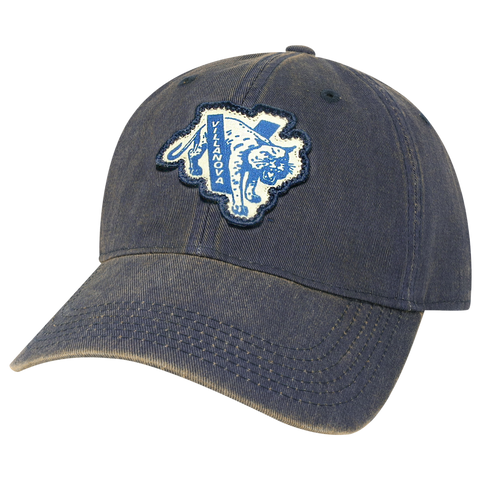 Villanova Wildcats College Vault OFA Navy Old Favorite Adjustable Hat