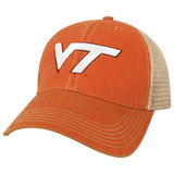 Virginia Tech Hokies OFA Old Favorite Adjustable Trucker Hat