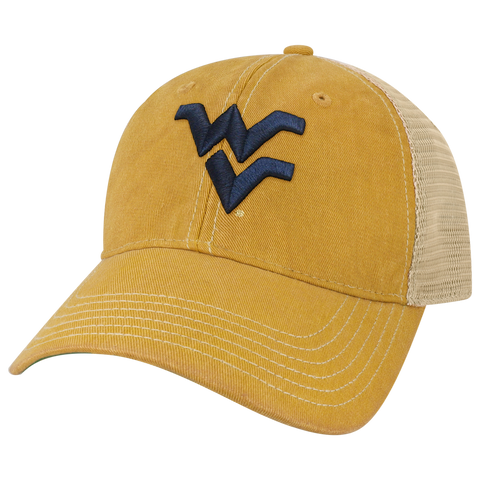West Virginia Mountaineers OFA Old Favorite Adjustable Trucker Hat