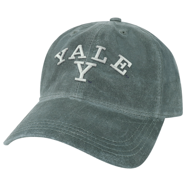 Yale University Bulldogs Blue Steel Waxed Cotton Adjustable Hat