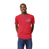 FOH Men's Heather Red Victory Falls Tee