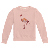 Fancy Flamingo - Essential Fleece Youth Crew