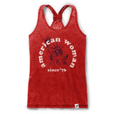 American Woman Graphic Racer-back Tank